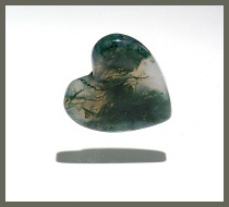 stock heart stone close-up macro